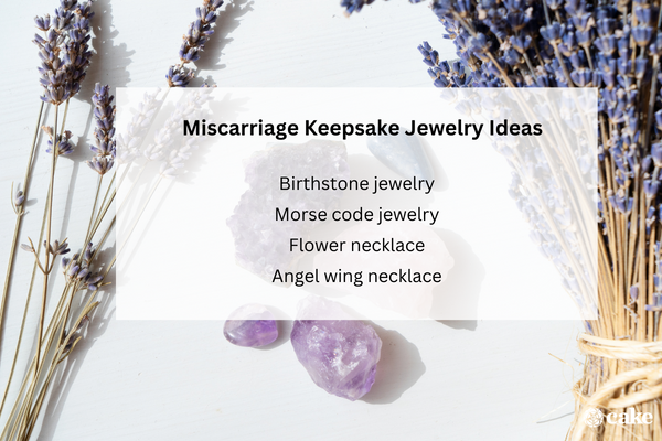 Miscarriage Keepsake Jewelry Ideas
